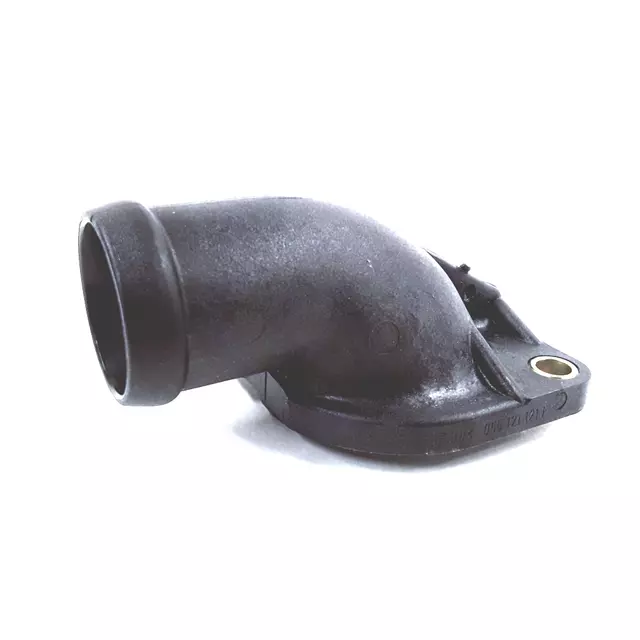 55121121F - Cooling System: Engine Coolant Thermostat Housing for Volkswagen: Cabriolet, Corrado, Golf, Jetta, Passat, Quantum, Scirocco Image