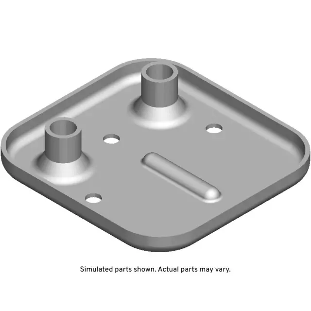 15201414 - Body: Striker Plate for Cadillac: Escalade, Escalade ESV, Escalade EXT | Chevrolet: Avalanche, Silverado 1500, Silverado 2500 HD, Silverado 3500 HD, Suburban 1500, Suburban 2500, Tahoe | GMC: Sierra 1500, Sierra 2500 HD, Sierra 3500 HD, Yukon, Yukon XL 1500, Yukon XL 2500 Image