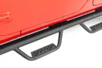 D224516T - : Dominator Xtreme D2 Side Steps with Rocker Panel Mounting Bracket Kit for Go Rhino Image