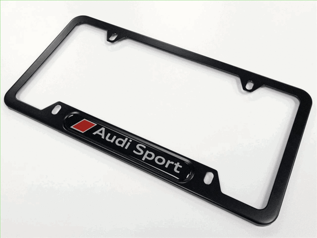 Audi Sport License Plate Frame - Audi (ZAW-071-801-S-DX9)