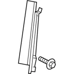 GD9Z54255A35AA - Body: Applique Panel for Lincoln: Continental Image