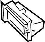 62256CR900 - Body: Grille for INFINITI: M45 Image