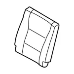 KL3Z1866600CA - Body: Seat Back Cover for Ford: F-250 Super Duty, F-350 Super Duty Image