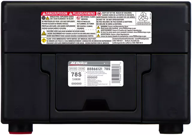 Vehicle Battery - GM (88866121)