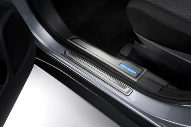 MZ527539EX - Interior: Scuff Plates, Front, Illumination for Mitsubishi: Outlander, Outlander PHEV Image
