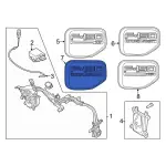 NL3Z10370BAE - : Door Assembly for Ford: F-150 Lightning Image