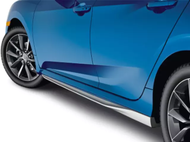 8F04TEA1E1 - : Side Under-Body Spoilers - Matte Silver for Honda Image