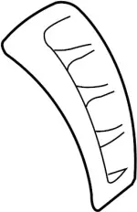 638241CA0A - Body: Air Vent Grille for Infiniti Image