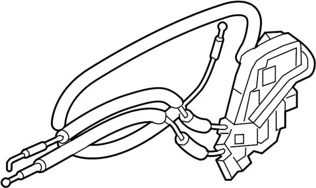 825001LA0A - Body: Lock for INFINITI: QX56, QX80 Image