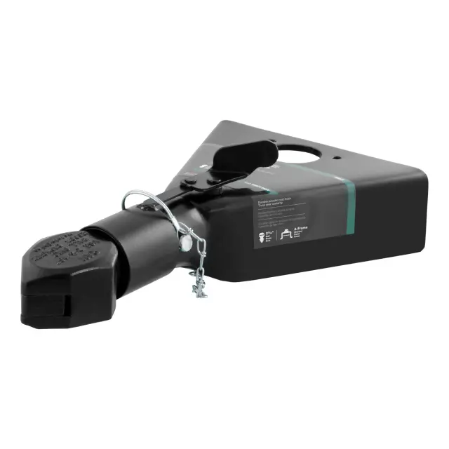 25227 - : 2-5/16" A-Frame Coupler with Sleeve-Lock (12,500 lbs, Black) for CURT Image