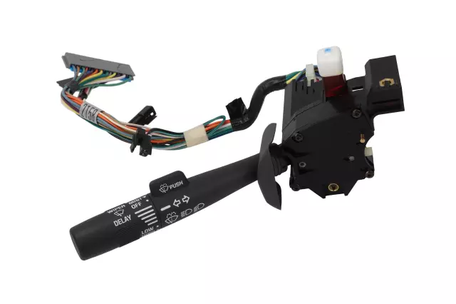 Turn Signal, Headlight Dimmer, Windshield Wiper and Washer Switch with Lever - GM (26102158)