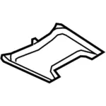 AE9Z78044E84AB - Body: Finish Plate for Lincoln: MKT Image