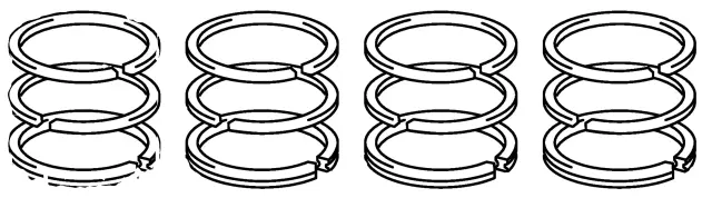 1301131130 - Engine: Engine Piston Ring for Toyota Image