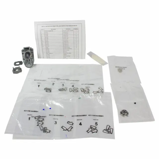 BE8Z5421991B - Body: Lock Cylinder for Ford: Fiesta Image