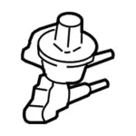 7U5Z9C915E - Fuel System: Vapor Valve for Ford: Five Hundred, Freestyle | Mercury: Montego Image