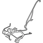 BA1Z14A699BA - Body: Wire Harness for Lincoln: MKX Image