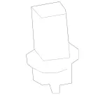 2048707710 - Heating and Ventilation: Blower Regulator for Mercedes-Benz: C250, C300, C350, E350, E550, E63 AMG, GLK250, GLK350, SLS AMG Image