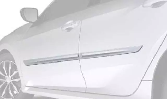 8P05TGG151 - Exterior: 2017-2021 Honda Civic - Molding Body Side *NH830M* (Lunar Silver Metallic) for Honda: Civic Image