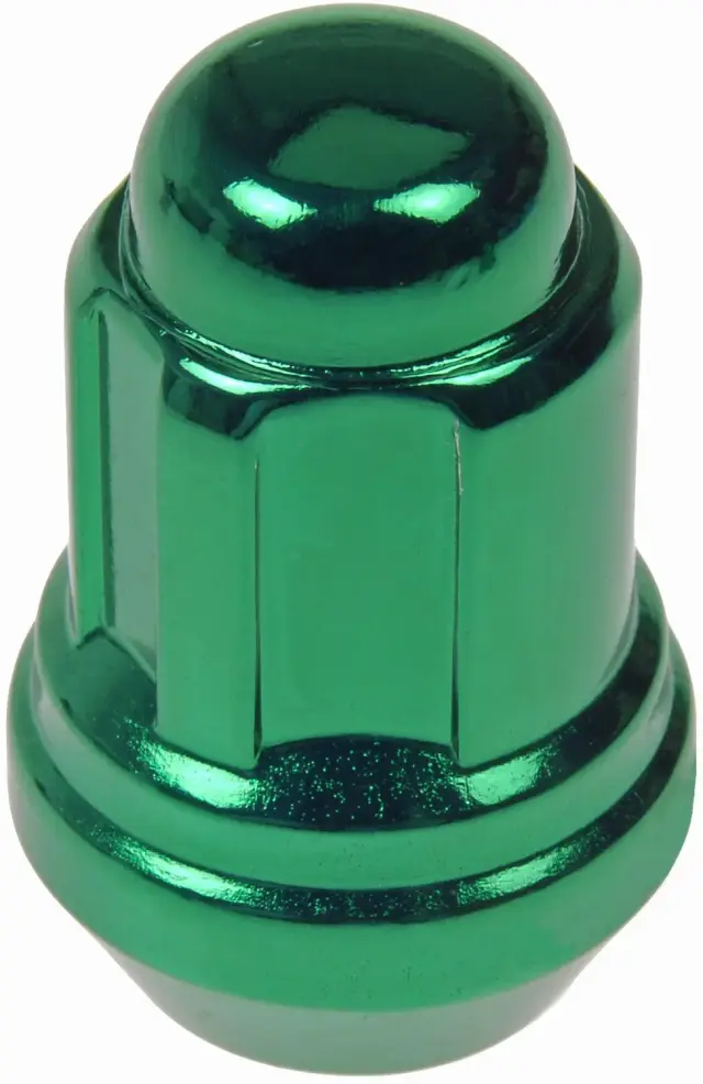 711335F - Wheels, Tires &amp; Parts: Green Acorn Nut Lock Set M12-1.50 for Dorman Image