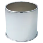 HC205 - : Push Through Hub Cover Open End 4.9" Wheel Bore Steel Chrome Plated Bulk for Gorilla Automotive Image