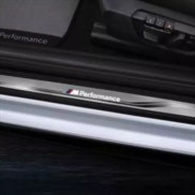 51472361172 - Exterior: M Performance Illuminated Door Sills for BMW: 228i, 228i xDrive, 230i, 230i xDrive, M2, M235i, M235i xDrive, M240i, M240i xDrive Image