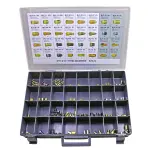 BLFA10 - : 3/16 and 1/4 Tube Nut, Union, Adapter Fitting Assortment, 32 SKU for AGS Image