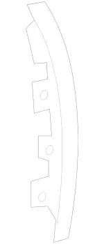 21772703002A17 - Body: Rear Cover for Mercedes-Benz Image