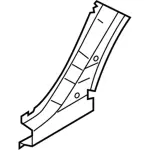 EJ7Z7828128A - Body: Lower Extension for Lincoln: MKC Image