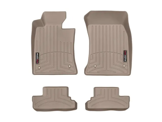 4513614 - Accessories: Front &amp; Rear Tan FloorLiner™ DigitalFit® for WeatherTech Image