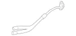 2514601124 - : Low-Pressure Line for Mercedes-Benz Image