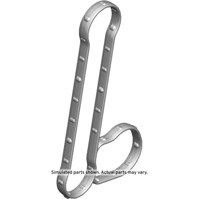 55511495 - : Engine Oil Cooler Gasket for Cadillac: Escalade, Escalade ESV | Chevrolet: Silverado 1500, Silverado 1500 LTD, Suburban, Tahoe | GMC: Sierra 1500, Sierra 1500 Limited, Yukon, Yukon XL Image