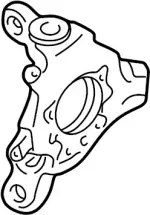 43018AR000 - : Knuckle for Infiniti Image