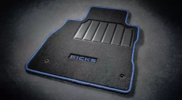 T99E25RL1B - Interior: Floor Mats, Blue for Nissan: Kicks Image