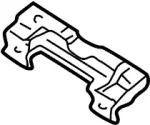 962101W300 - Body: License Bracket for Infiniti Image