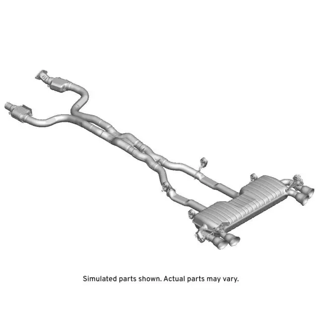 84897451 - : Part# 84897451 F (S)Muffler for Chevrolet: Camaro Image