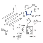 ML3Z8260M - Cooling System: Inlet Hose for Ford: F-150 Image
