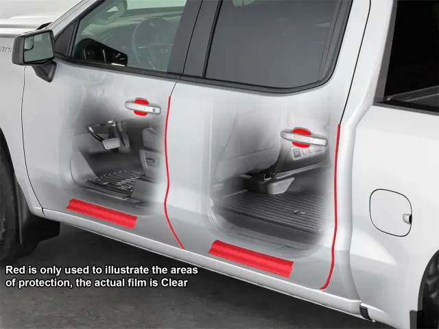 SP0663 - Tools &amp; Supplies: Transparent Scratch Protection Film for WeatherTech Image