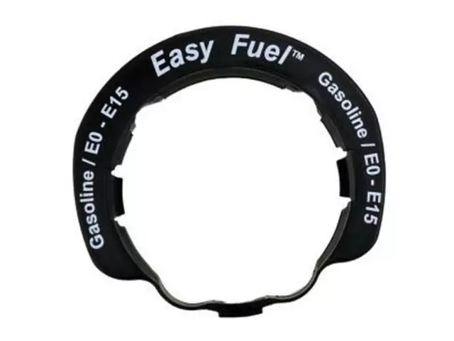 AU5Z9K072A - : Filler Pipe Bezel for Ford: Edge, Escape, Explorer, F-150, Fiesta, Flex, Focus, Fusion, Police Interceptor Sedan, Police Interceptor Utility, Special Service Police Sedan, Taurus | Lincoln: MKS, MKT, MKX, MKZ, Navigator | Mercury: Mariner, Milan Image