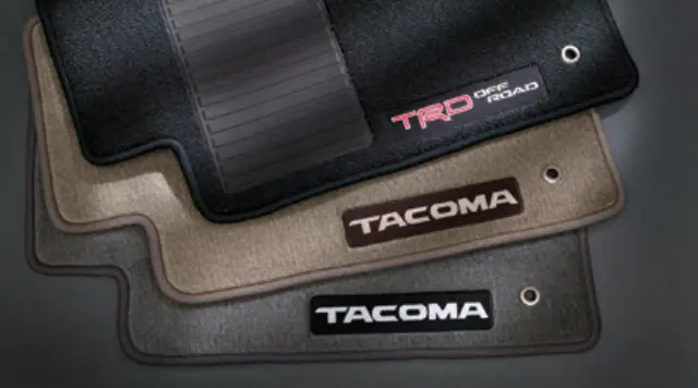 PT2063510113 - Interior: Tacoma Ccab Floor Mats Light Charcoal for Toyota: Tacoma Image