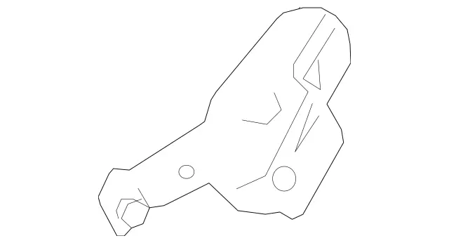 20391801309051 - Body: Inner Cover for Mercedes-Benz Image