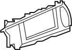 682705DF0A - : Radio Bezel for Infiniti Image