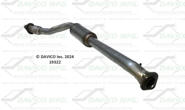 19322 - : Direct Fit Catalytic Converter for DAVICO CONVERTERS Image