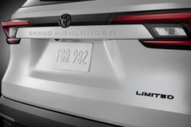 PT9484824102 - Exterior: Blackout Emblem Overlays for Toyota: Grand Highlander Image