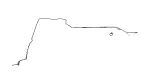 4732106410 - : Tube Rear Brake No.1 for Toyota Image