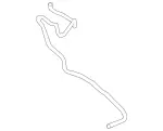 212860039264 - Body: Rear Hose for Mercedes-Benz Image
