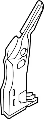 762611BA0A - Body: Hinge Pillar Reinforced for INFINITI: EX35, EX37, QX50 Image