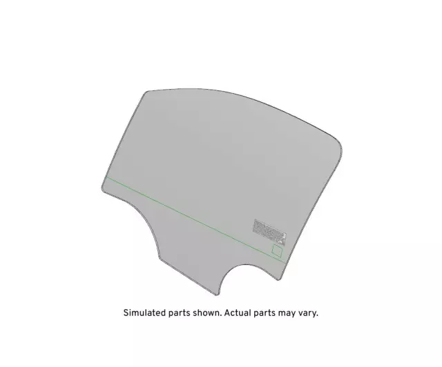 42740237 - : Front Driver Side Door Window for GM Image