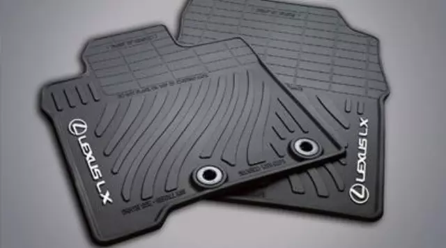 Floor Mats, All-Weather, Set Of Four, Black - Toyota (PT206-0T141-20)