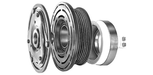 47622 - Air Conditioning &amp; Heat: New GM Frigidaire/Harrison R4 Radial Clutch Assembly w/ Coil for FOUR SEASONS Image