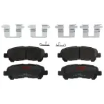TXC1325 - : TRW PREMIUM BRAKING - CERAMIC BRAKE PAD SET - TXC1325 for TRW Image